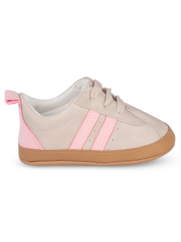 Civil Baby Bağcıklı 19-21 Numara İlkadım Ayakkabı - Bej