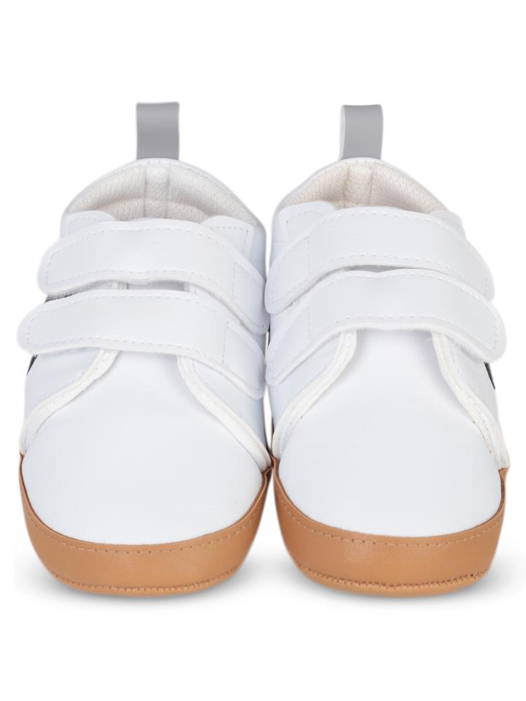 Civil Baby Cırtlı 19-21 Numara İlkadım Ayakkabı - Beyaz
