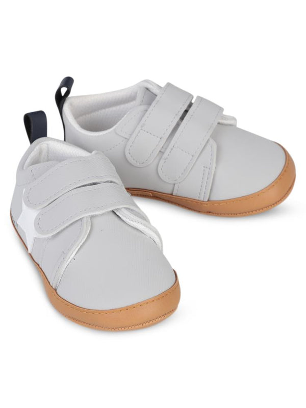 Civil Baby Cırtlı 19-21 Numara İlkadım Ayakkabı - Gri