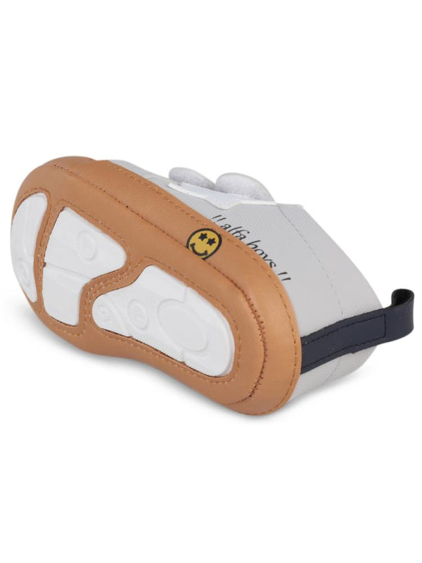 Civil Baby Cırtlı 19-21 Numara İlkadım Ayakkabı - Gri