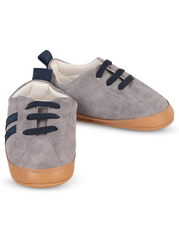 Civil Baby Bağcıklı 19-21 Numara İlkadım Ayakkabı - Gri