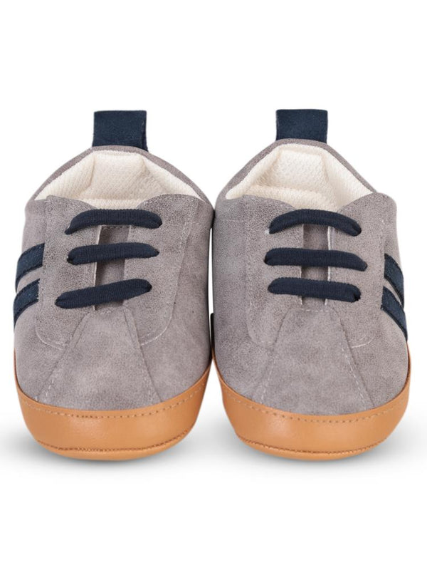 Civil Baby Bağcıklı 19-21 Numara İlkadım Ayakkabı - Gri