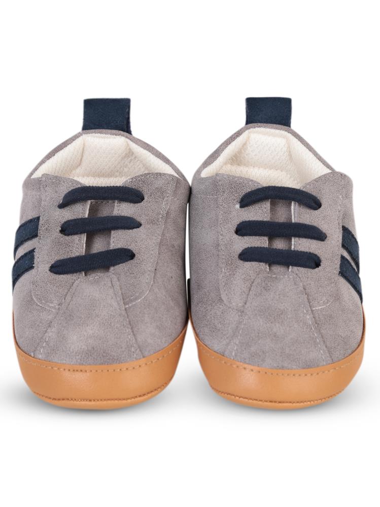 Civil Baby Bağcıklı 19-21 Numara İlkadım Ayakkabı - Gri