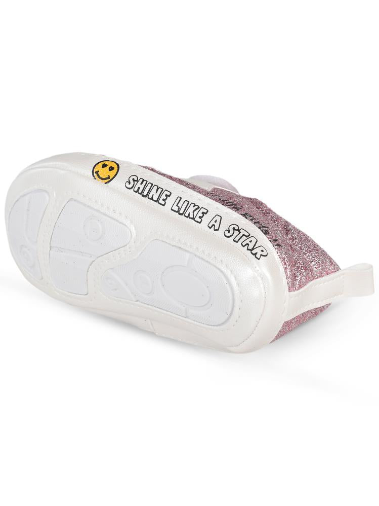 Civil Baby Cırtlı 19-21 Numara İlkadım Ayakkabı - Pembe