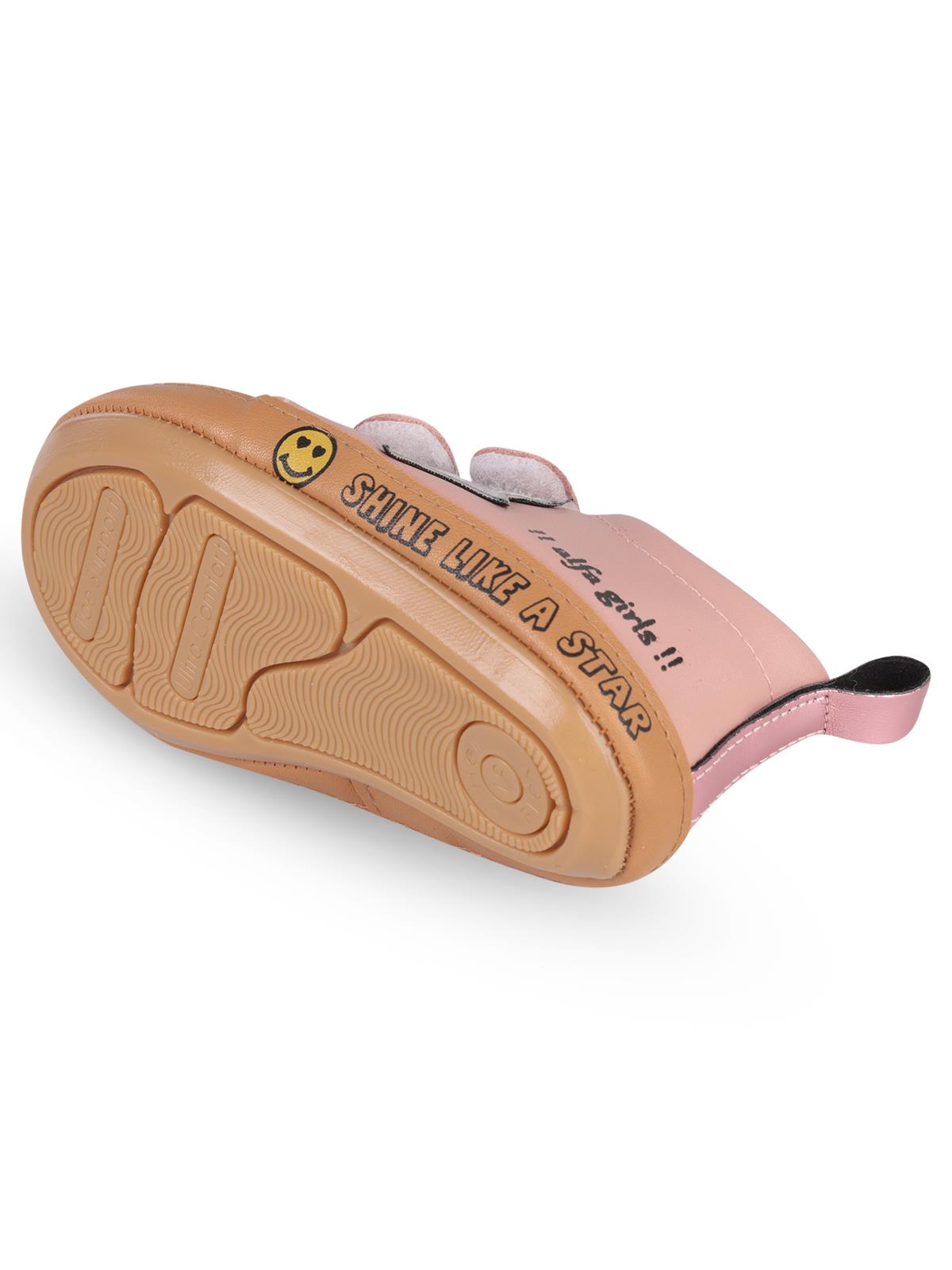 Civil Baby Cırtlı 19-21 Numara İlkadım Ayakkabı - Pembe