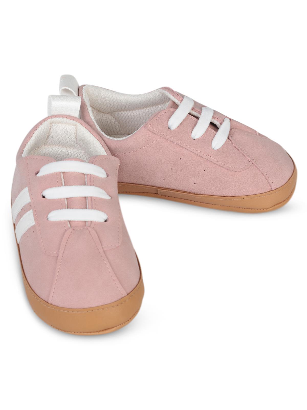 Civil Baby Bağcıklı 19-21 Numara İlkadım Ayakkabı - Pembe