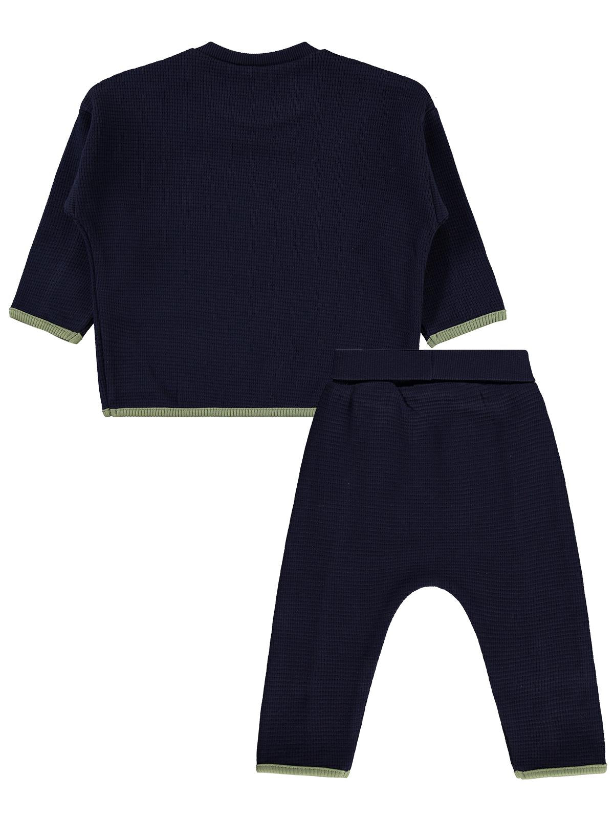 Civil Baby Tiger Nakışlı 6-18 Ay Takım - Lacivert