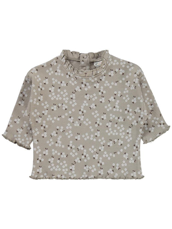 Civil Baby Mini Çiçek Baskılı 6-18 Ay Takım - Bej