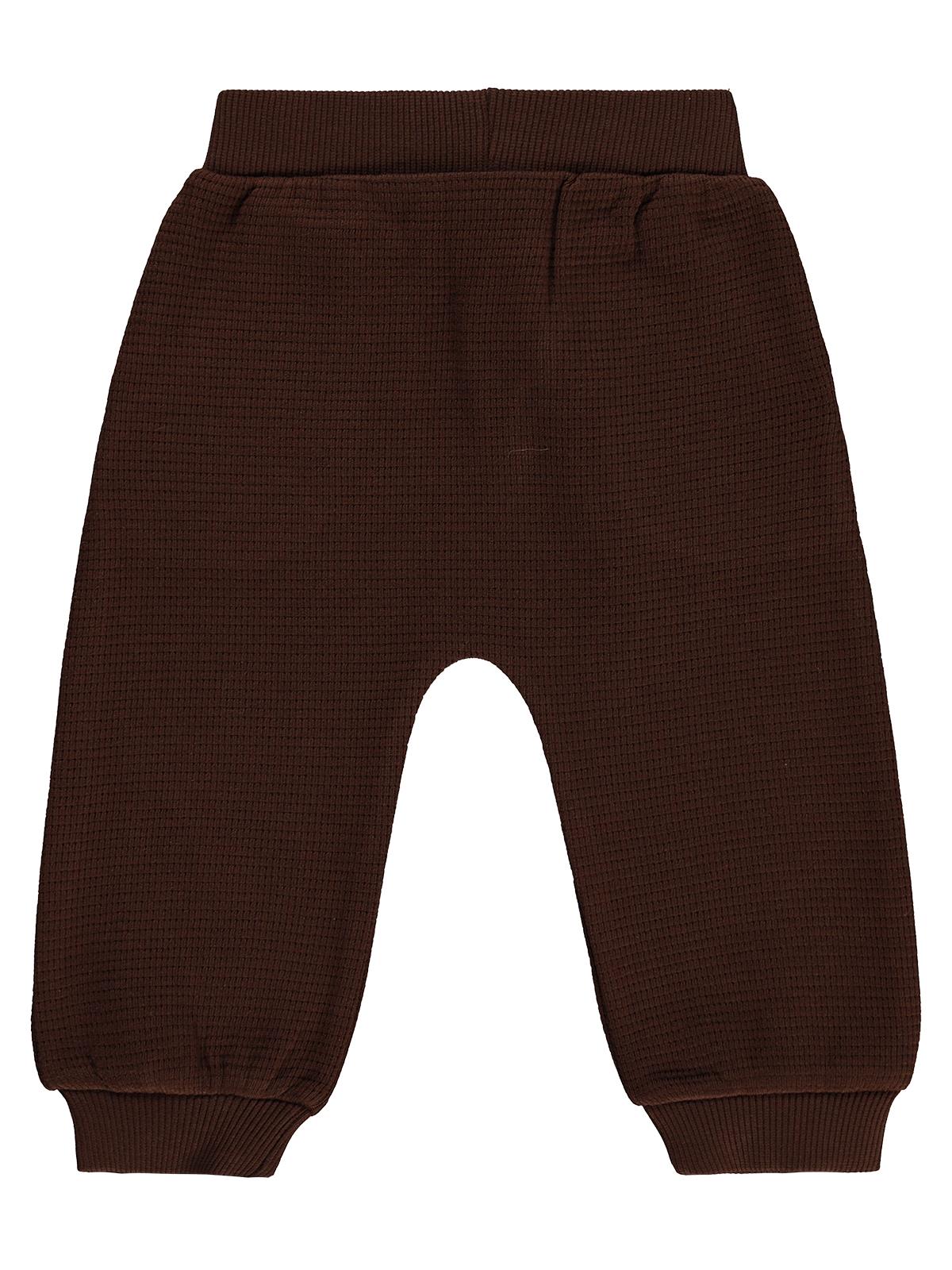 Civil Baby Cute Tiger Etiketli 6-18 Ay Eşofman Altı - Kahverengi