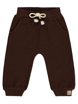 Civil Baby Cute Tiger Etiketli 6-18 Ay Eşofman Altı - Kahverengi