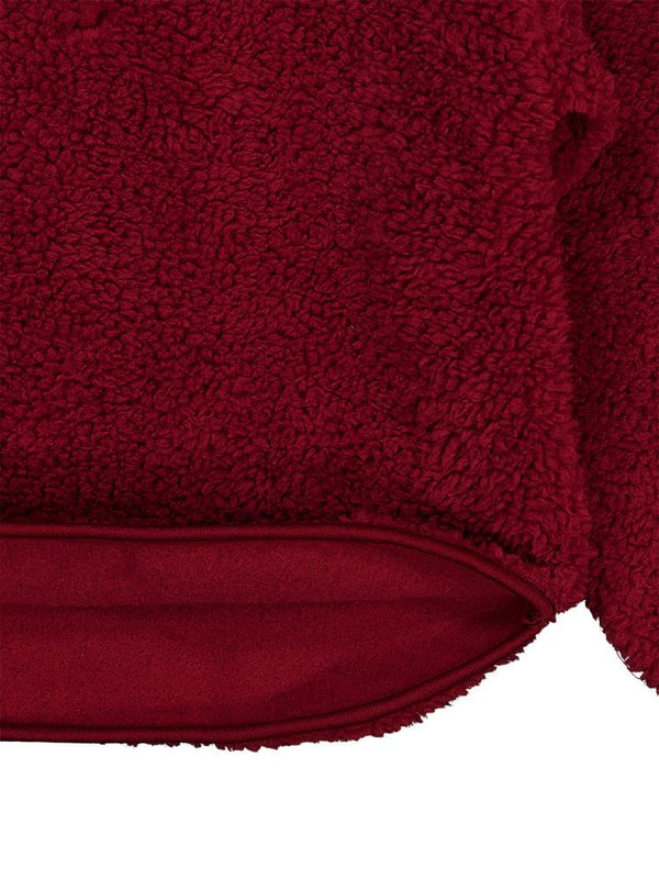 Civil Boys Biyeli Yarım Fermuarlı 10-13 Yaş Sweatshirt - Bordo