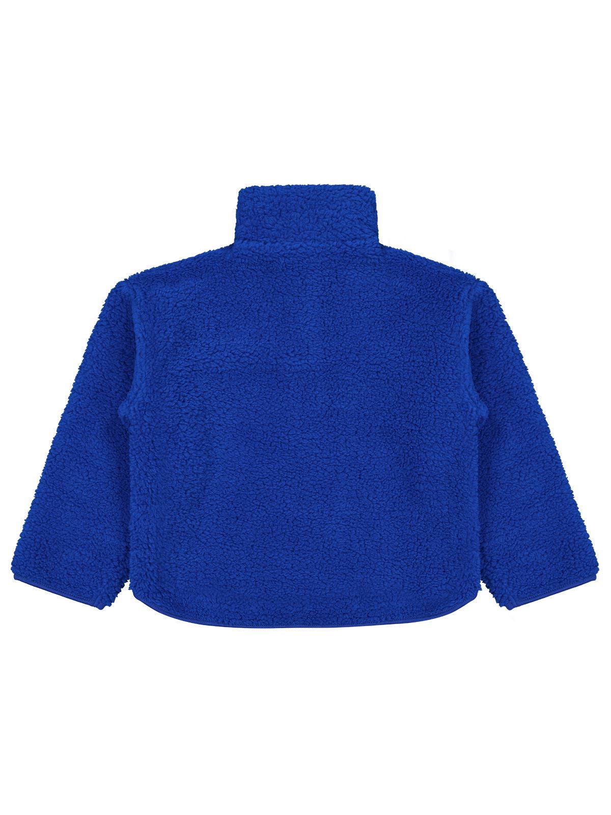 Civil Erkek Çocuk Biyeli Yarım Fermuarlı Sweatshirt | Velsoft | Okul Kreş ve Günlük Kullanım - Mavi