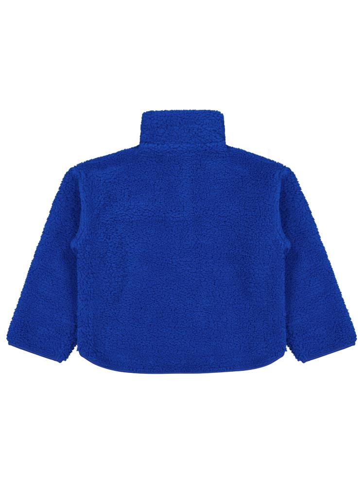 Civil Boys Biyeli Yarım Fermuarlı 10-13 Yaş Sweatshirt - Mavi