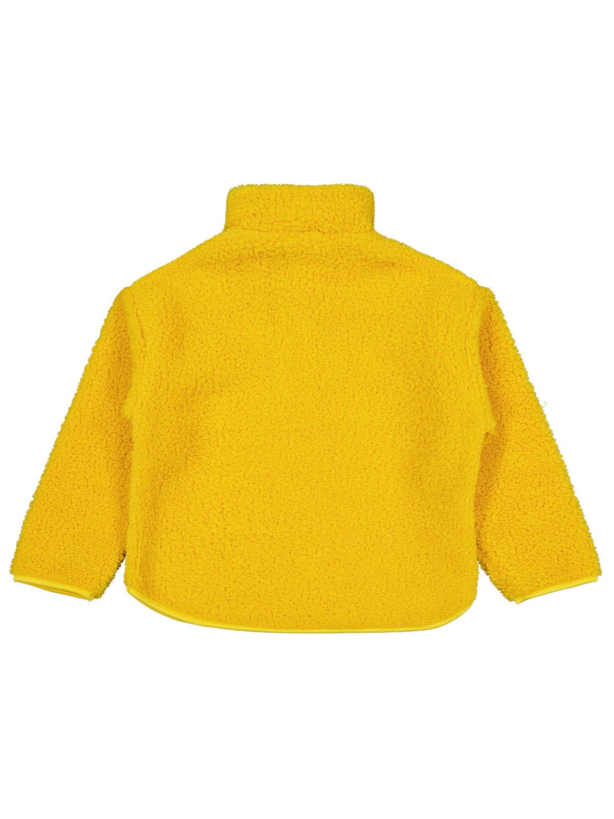 Civil Erkek Çocuk Biyeli Yarım Fermuarlı Sweatshirt | Velsoft | Okul Kreş ve Günlük Kullanım - Hardal