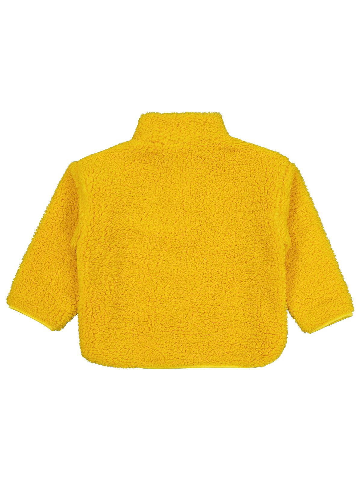 Civil Boys Erkek Çocuk Biyeli Yarım Fermuarlı Sweatshirt | Velsoft | Okul Kreş ve Günlük Kullanım - Hardal