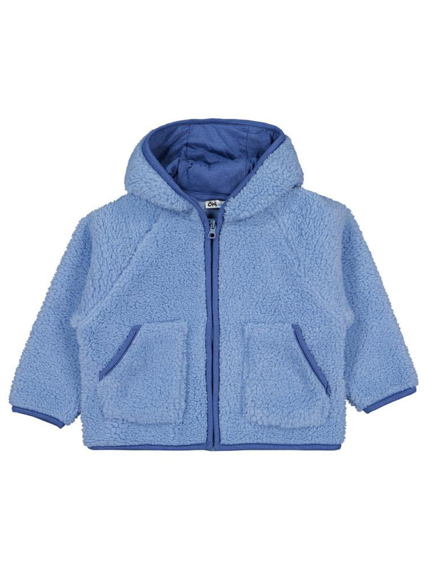 Civil Boys Biyeli Fermuarlı 2-5 Yaş Hırka - Mavi