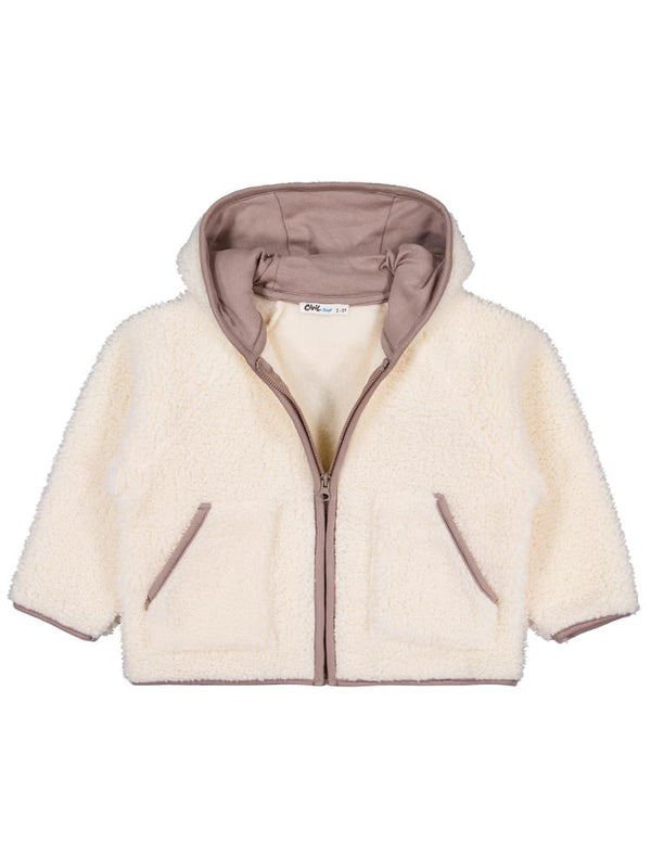 Civil Boys Biyeli Fermuarlı 2-5 Yaş Hırka - Bej