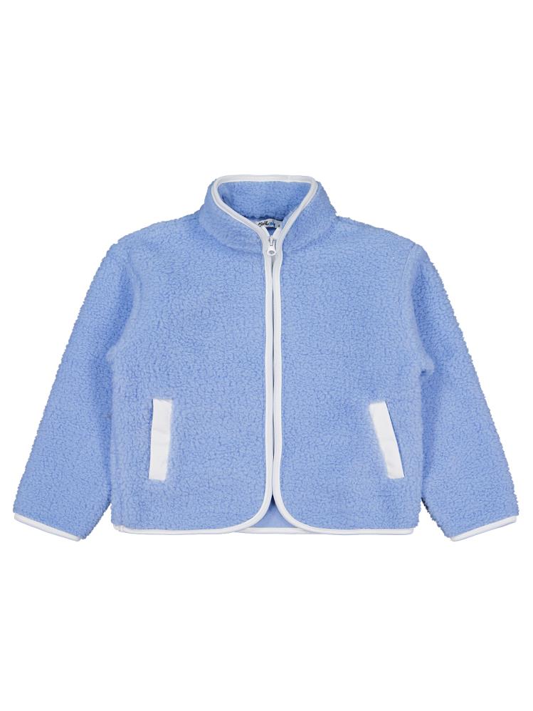 Civil Boys Biyeli Fermuarlı 10-13 Yaş Hırka - Mavi