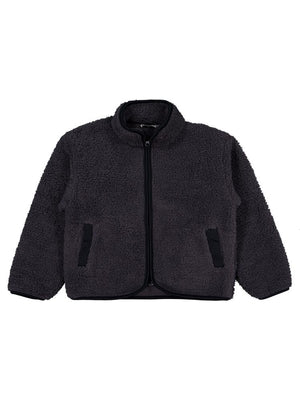 Civil Boys Biyeli Fermuarlı 6-9 Yaş Hırka - Gri