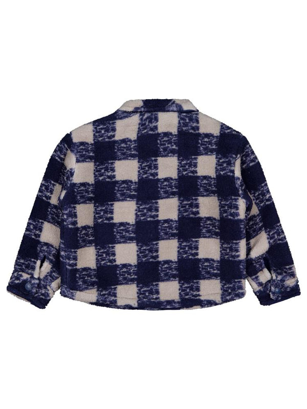 Civil Boys Ekoseli Welsoft 2-5 Yaş Gömlek - Lacivert