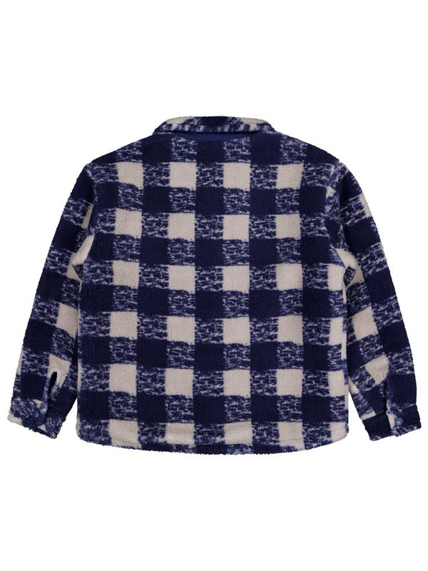 Civil Boys Ekoseli Welsoft 6-9 Yaş Gömlek - Lacivert