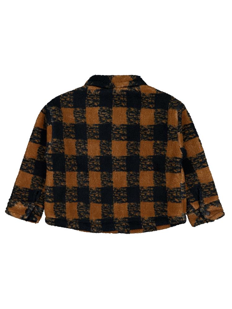 Civil Boys Ekoseli Welsoft 2-5 Yaş Gömlek - Kahverengi