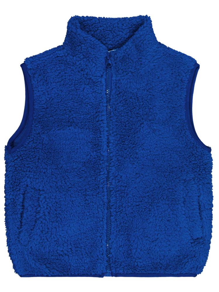 Civil Boys Cepli Fermuarlı 2-5 Yaş Yelek - Mavi