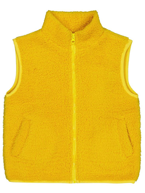 Civil Boys Cepli Fermuarlı 2-5 Yaş Yelek - Hardal