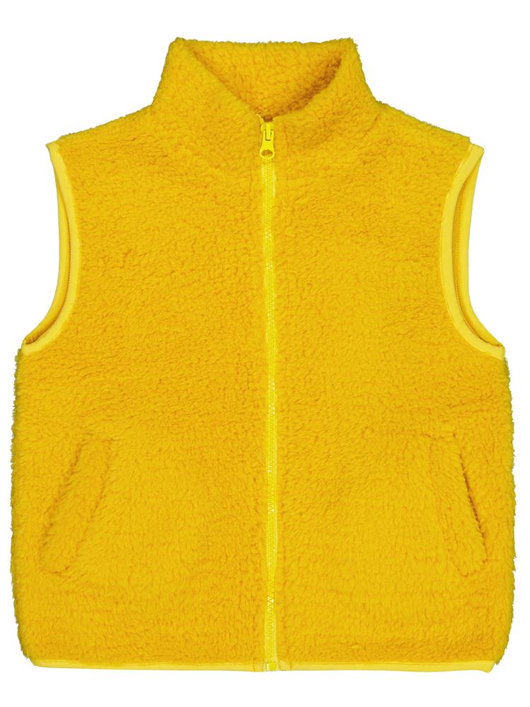 Civil Boys Cepli Fermuarlı 2-5 Yaş Yelek - Hardal