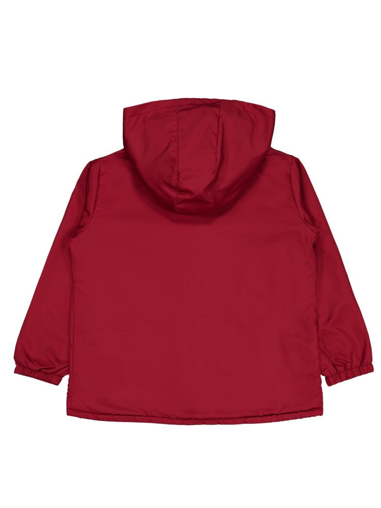 Civil Boys İçi Polarlı Basic 10-13 Yaş Yağmurluk - Bordo