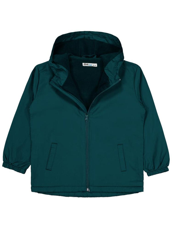 Civil Boys İçi Polarlı Basic 10-13 Yaş Yağmurluk - Yeşil