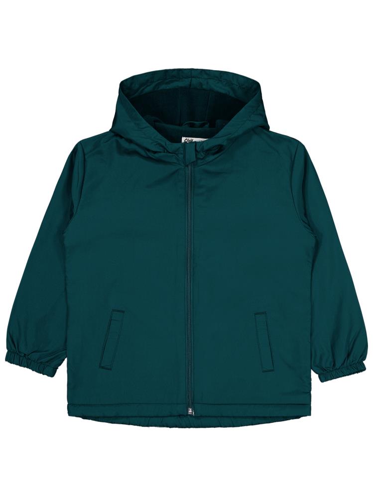 Civil Boys İçi Polarlı Basic 6-9 Yaş Yağmurluk - Yeşil