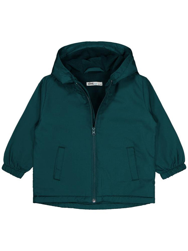 Civil Boys İçi Polarlı Basic 2-5 Yaş Yağmurluk - Yeşil