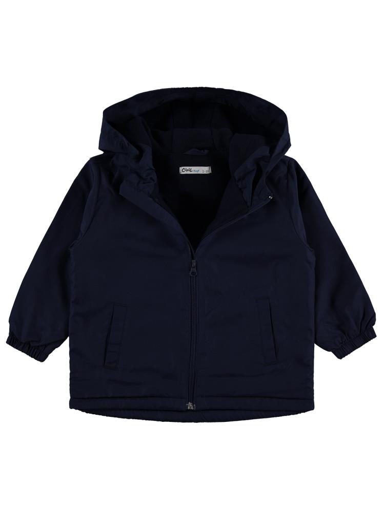 Civil Boys İçi Polarlı Basic 2-5 Yaş Yağmurluk - Lacivert