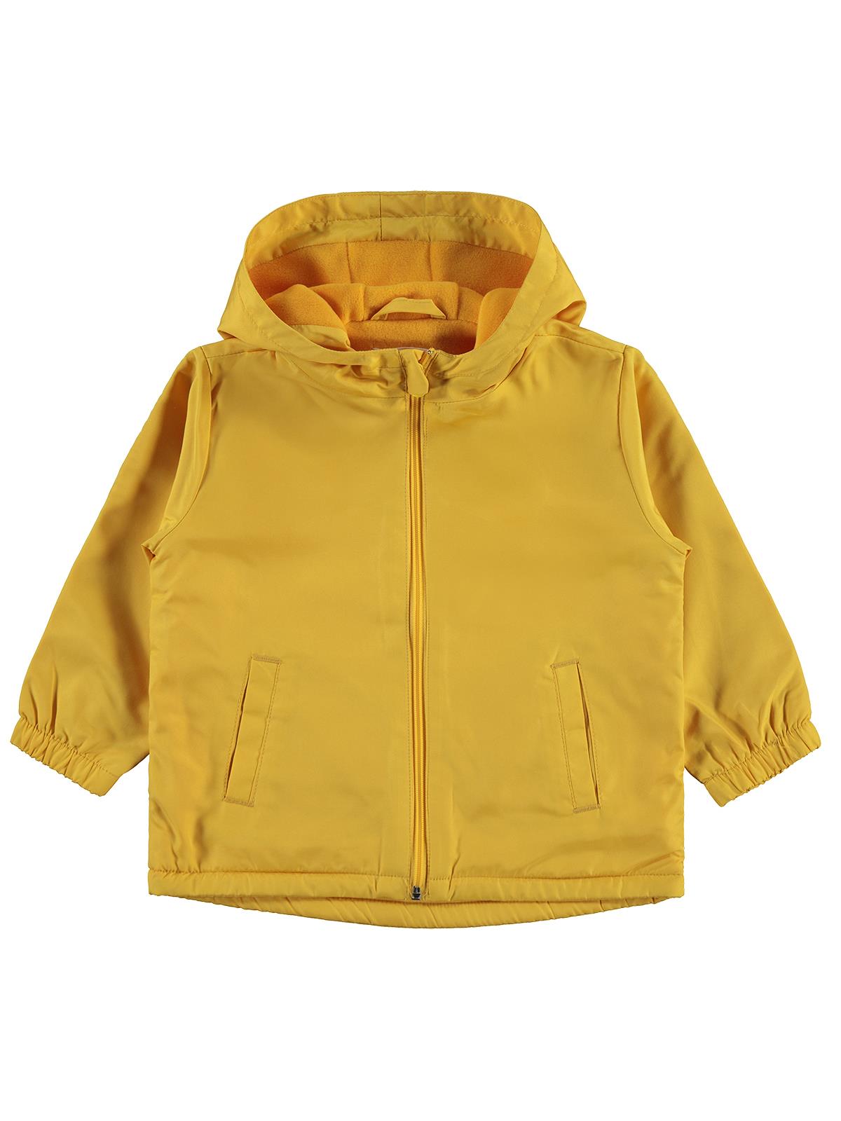 Civil Boys İçi Polarlı Basic 2-5 Yaş Yağmurluk - Sarı