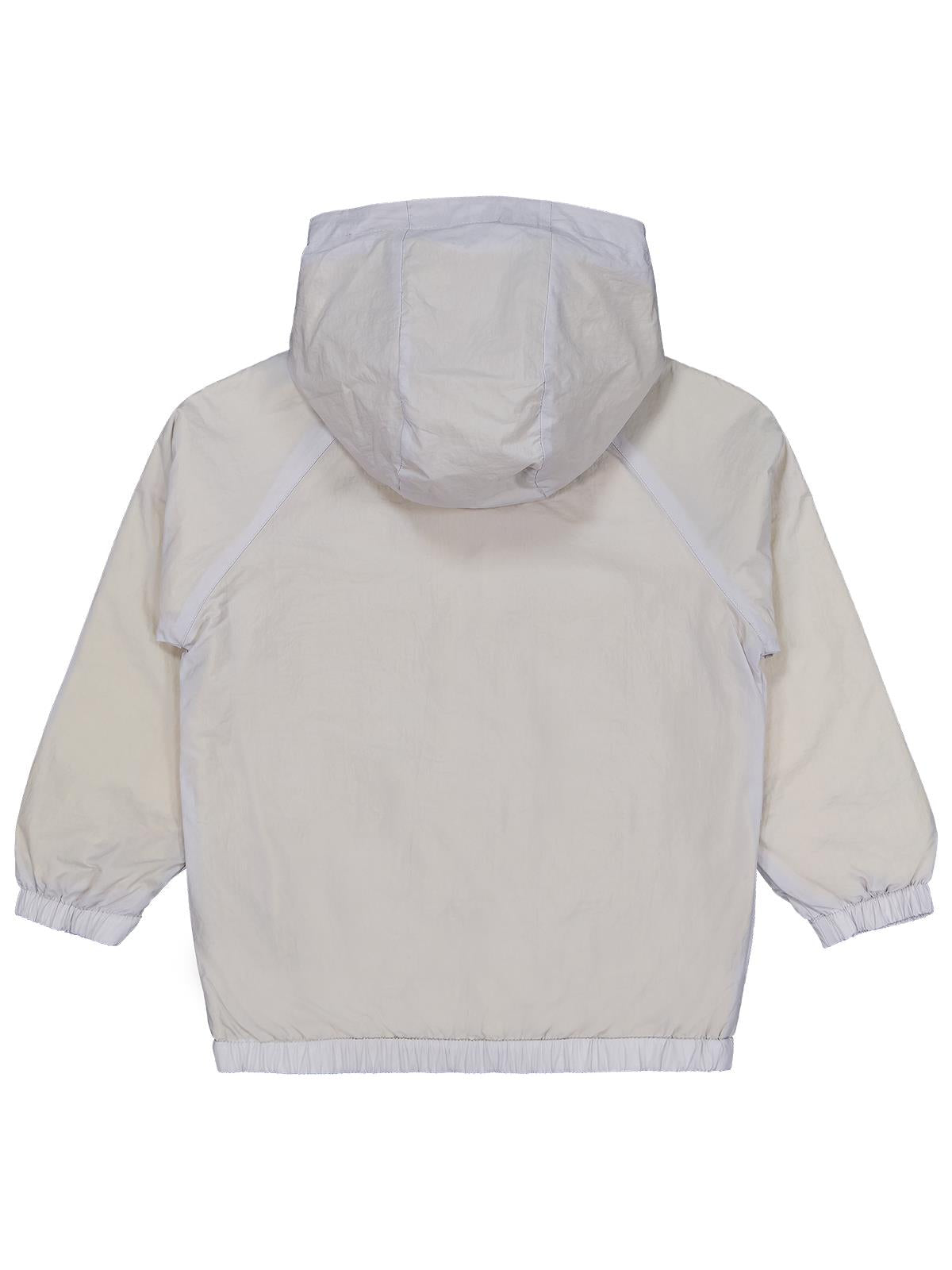 Civil Boys Ready Baskılı Torba Cepli 6-9 Yaş Yağmurluk - Gri