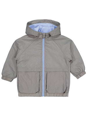 Civil Boys Ready Baskılı Torba Cepli 2-5 Yaş Yağmurluk - Haki