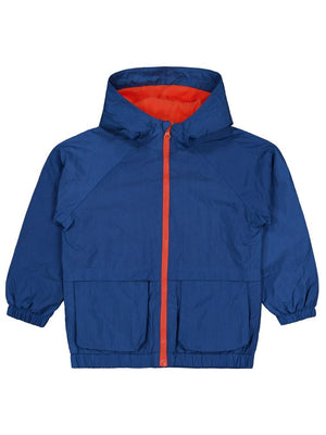 Civil Boys Ready Baskılı Torba Cepli 6-9 Yaş Yağmurluk - Yeşil