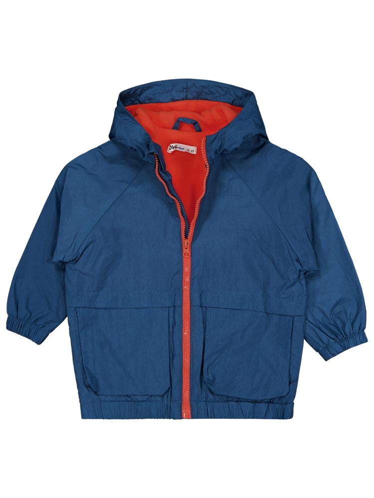 Civil Boys Ready Baskılı Torba Cepli 2-5 Yaş Yağmurluk - Yeşil