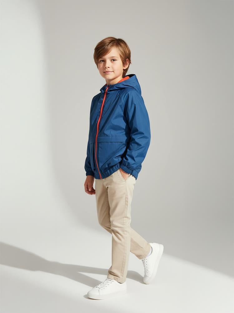 Civil Boys Ready Baskılı Torba Cepli 2-5 Yaş Yağmurluk - Yeşil