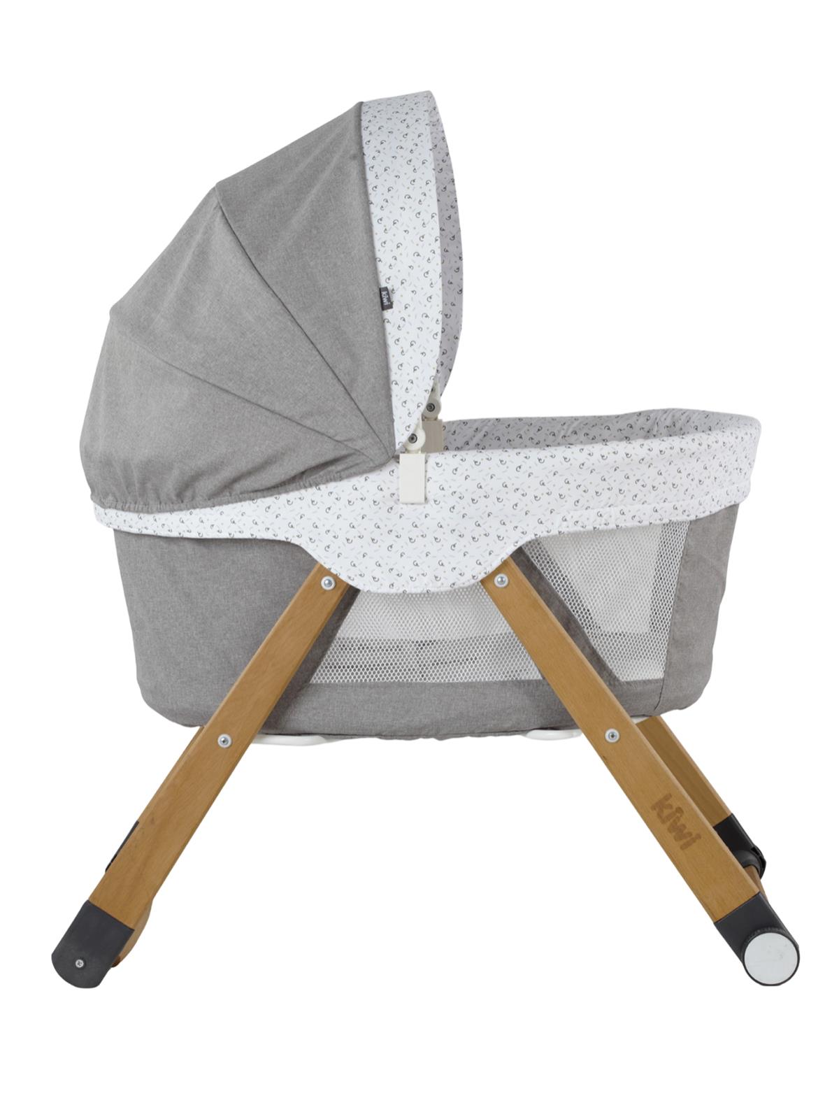 Kiwi Sleeper Portatif Anne Yanı Beşik - Bej