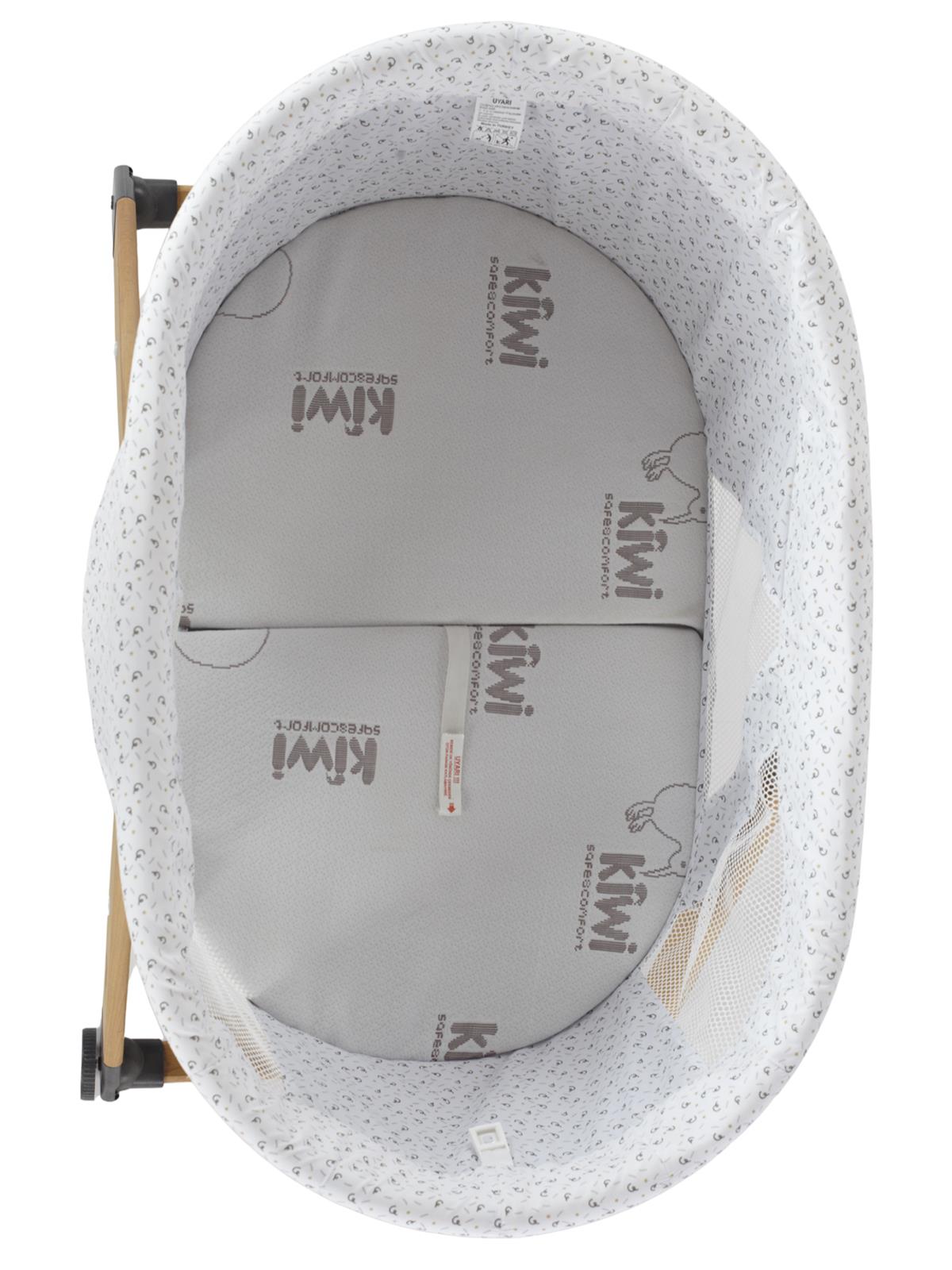 Kiwi Sleeper Portatif Anne Yanı Beşik - Bej