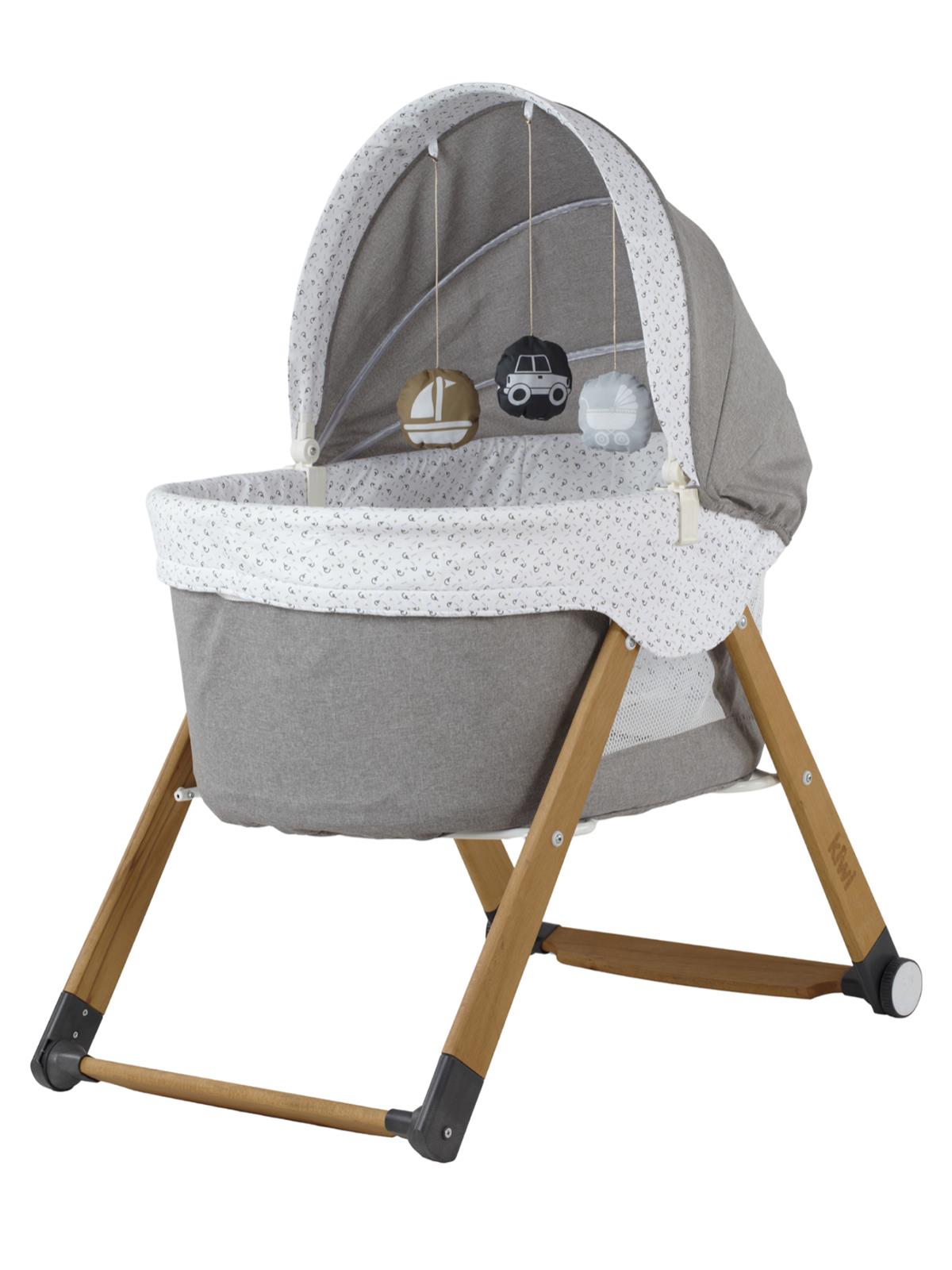 Kiwi Sleeper Portatif Anne Yanı Beşik - Bej