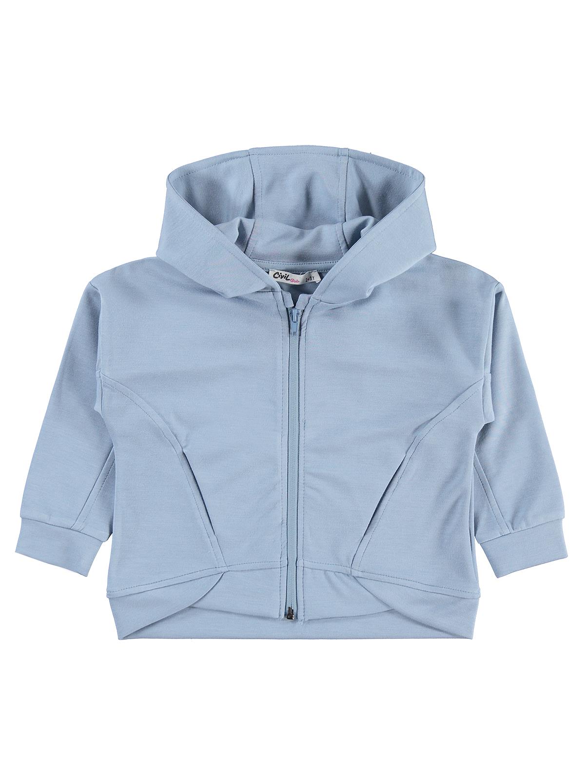 Civil Girls 2-5 Yaş Hırka - Mavi