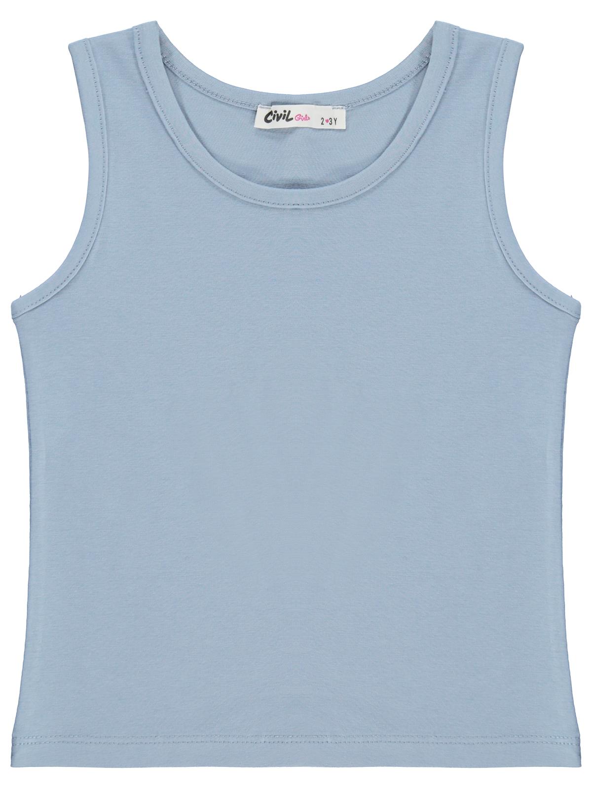 Civil Girls File Atletli 2-5 Yaş Sweatshirt - Yeşil