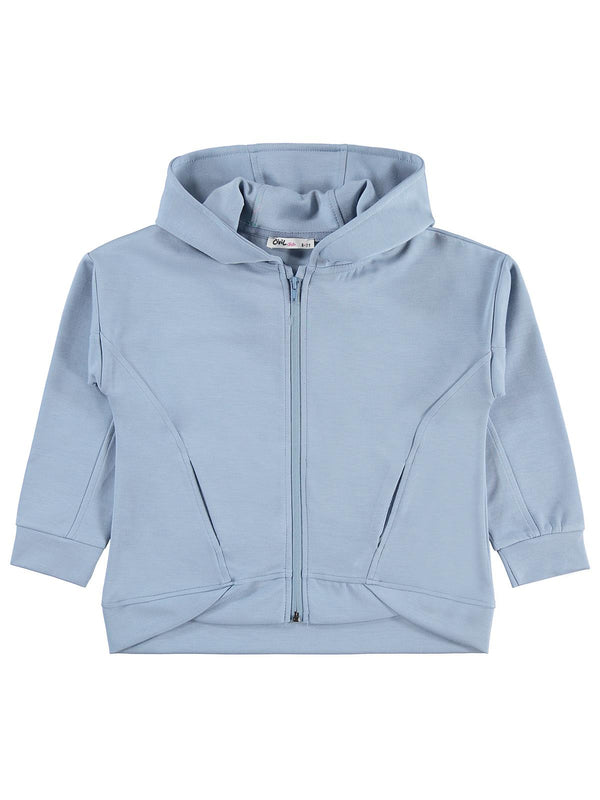 Civil Girls 10-13 Yaş Hırka - Mavi