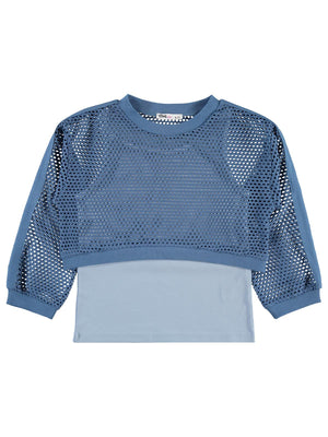 Civil Girls File Atletli 6-9 Yaş Sweatshirt - Yeşil