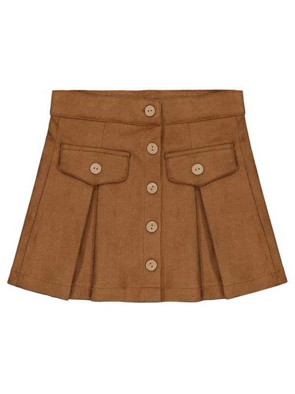 Civil Girls 2-5 Yaş Etek - Kahve