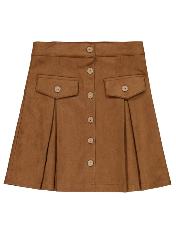 Civil Girls 6-9 Yaş Etek - Kahve