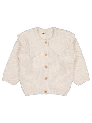 Civil Girls Yakalı 2-5 Yaş Hırka - Bej